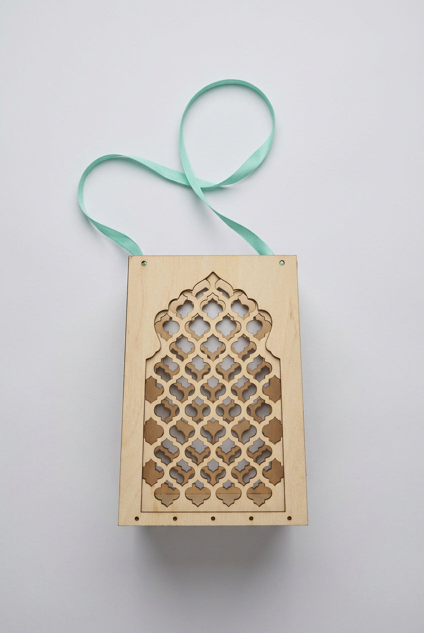 Art Dubba Lantern with plain mdf jharokha design