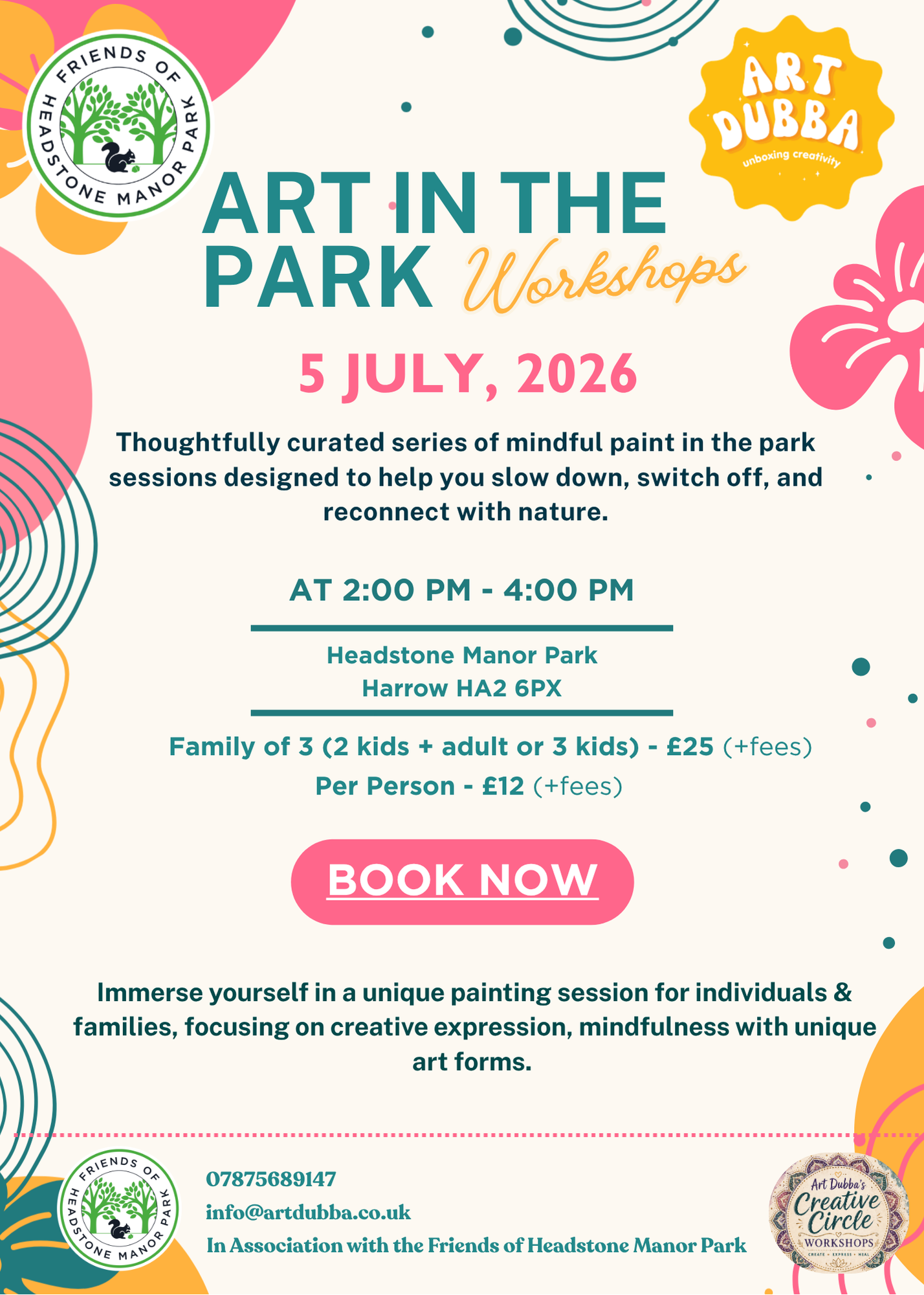 Creative Circle Workshops