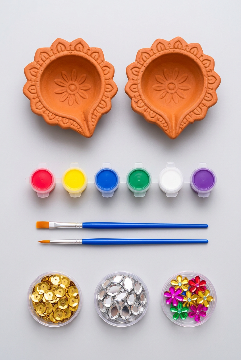 Diwali Diya Painting Kit