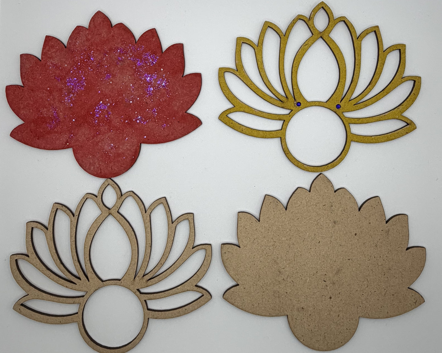 Tealight Holder Lotus Gift Set