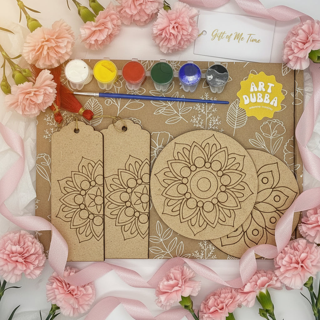 Mindful Coaster & Bookmark Set